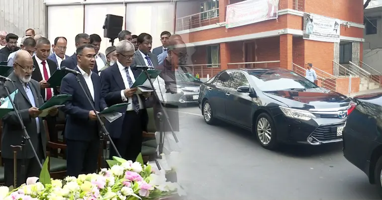 নবনির্বাচিত সংসদ সদস্যদের শপথ ও গাড়ি